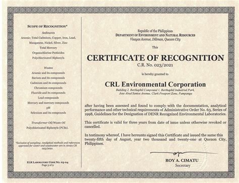 crs denr